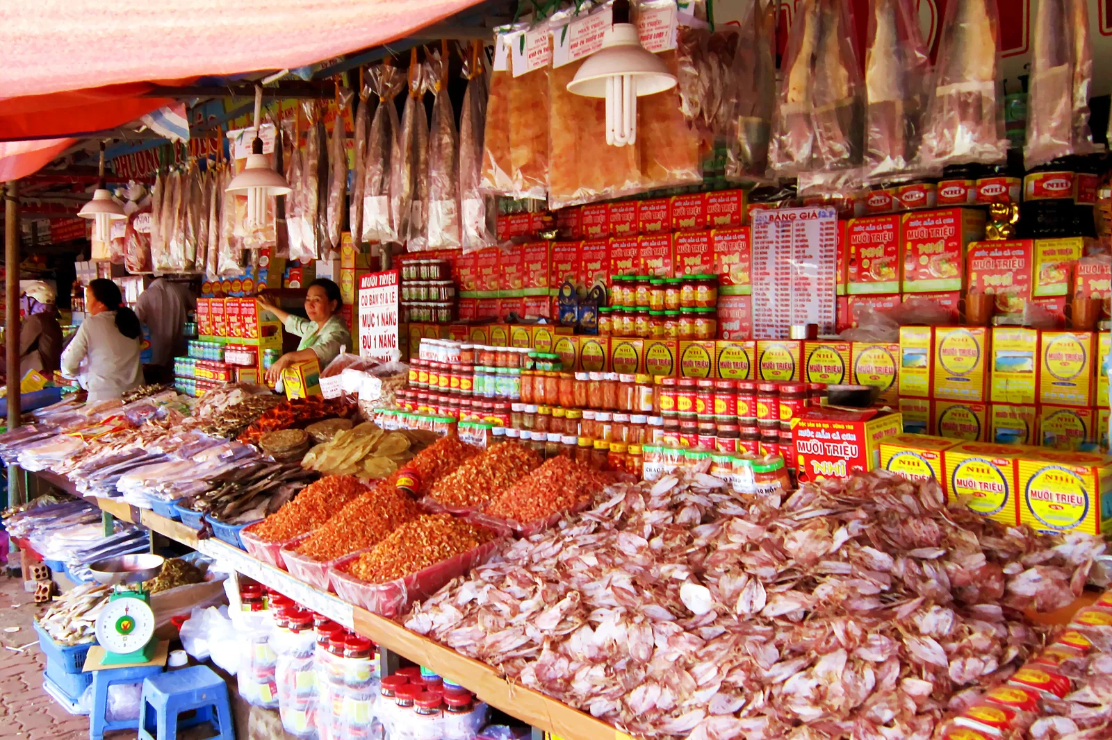 Chợ đồ Vũng Tàu nhìn tổng quan