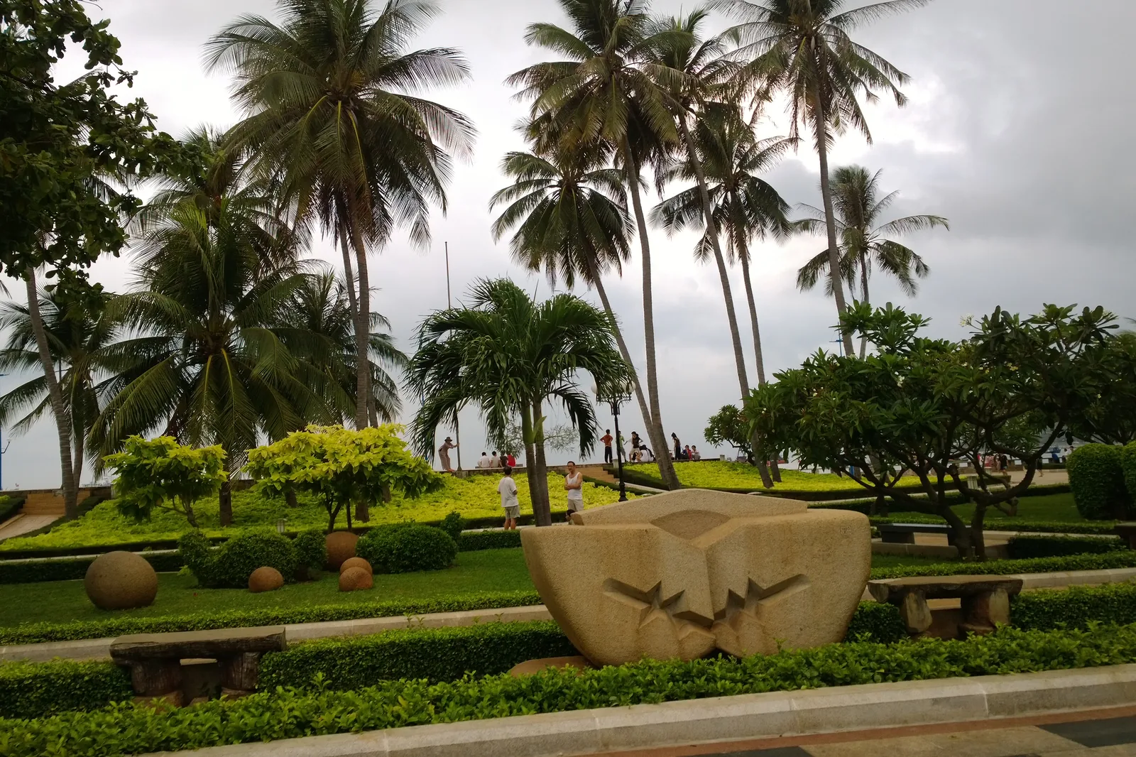 Công viên Vũng Tàu nhìn tổng quan